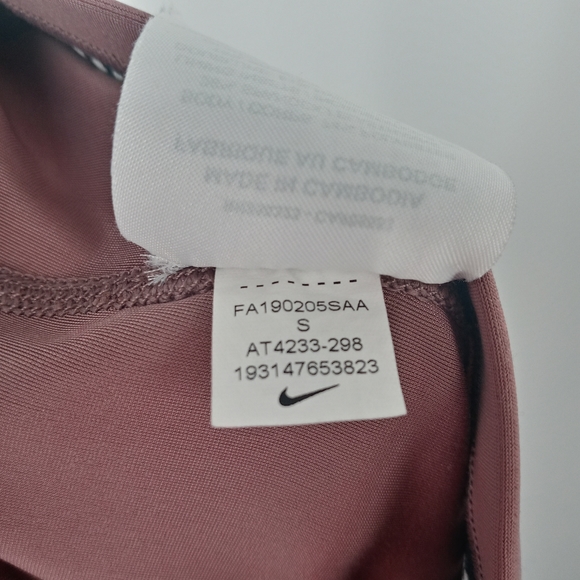 Nike Women's Power Speed 7/8 Tights Mauve Small - Picture 13 of 16